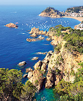 Costa Brava Pyrenees biking photo